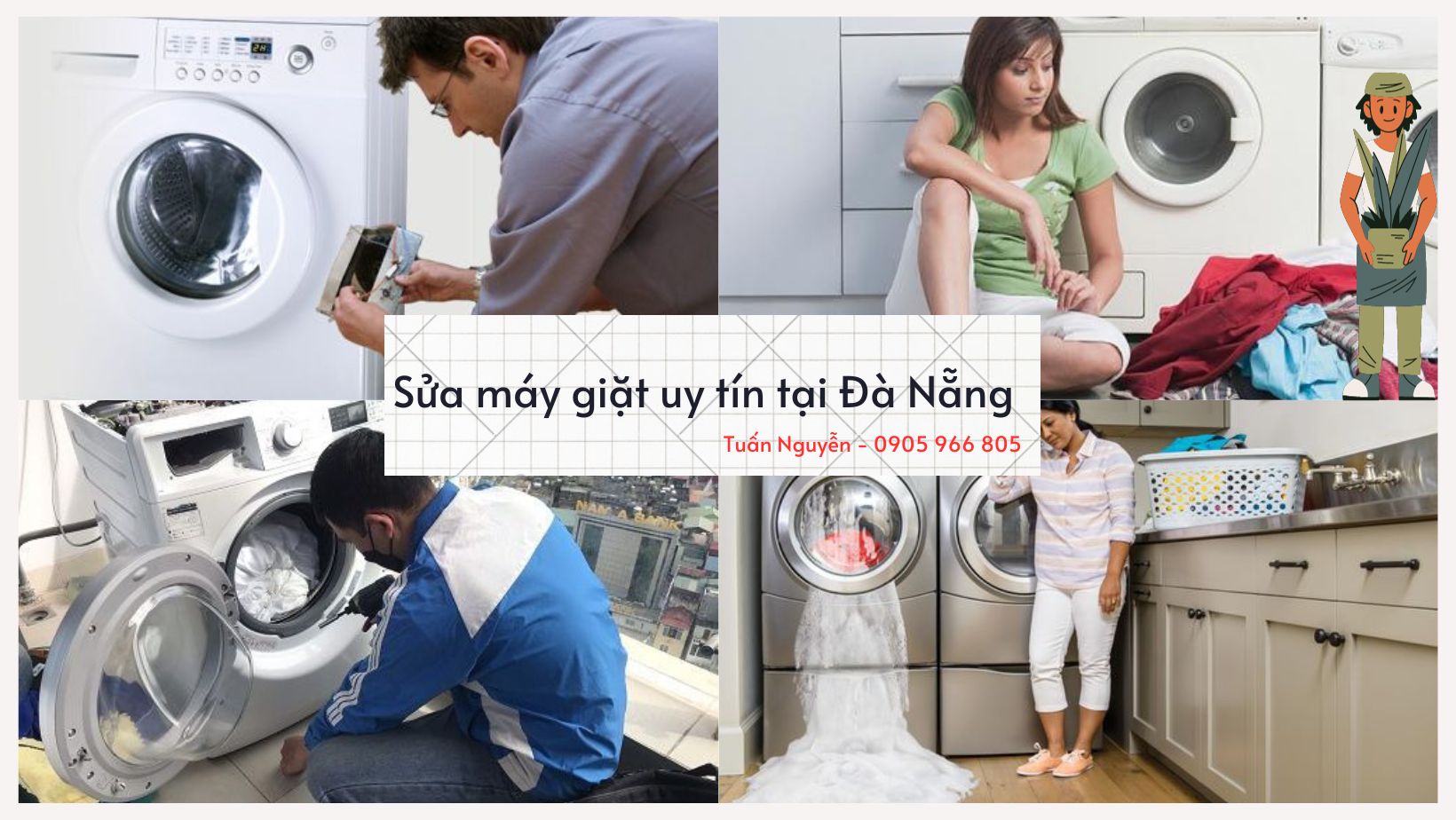 Sửa máy giặt uy tín, gọi có ngay tại Đà Nẵng 